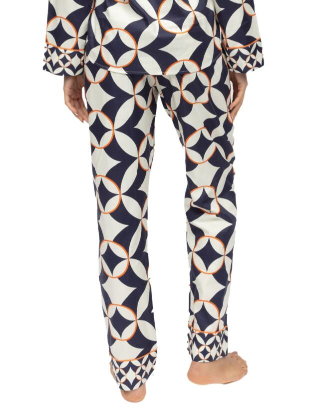 Cyberjammies Taylor Big Geo Print Pyjama Bottoms Navy Mix