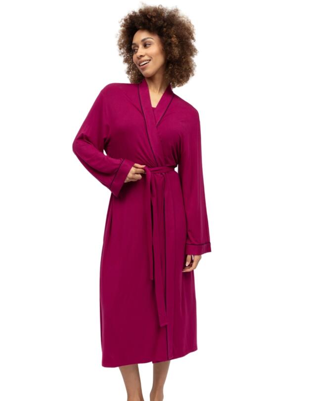Cyberjammies Penelope Long Dressing Gown Berry