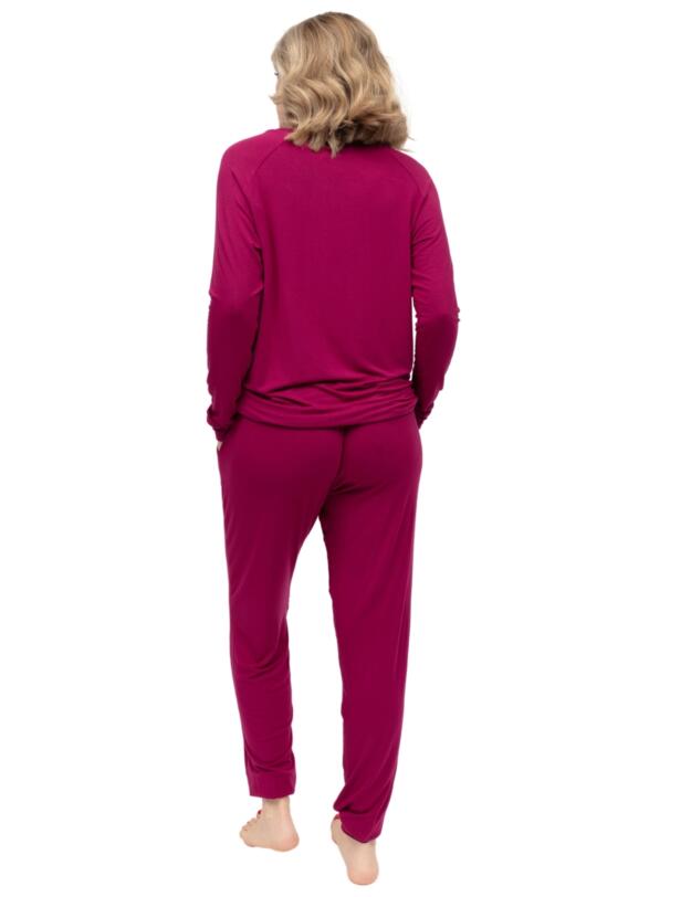 Cyberjammies Penelope Jersey Pyjama Bottoms Berry