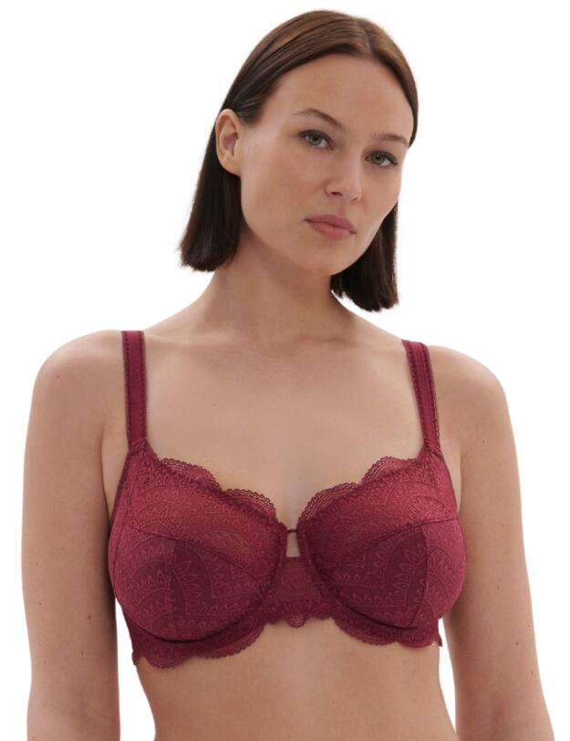 Simone Perele Karma Full Cup Bra Spinel Red