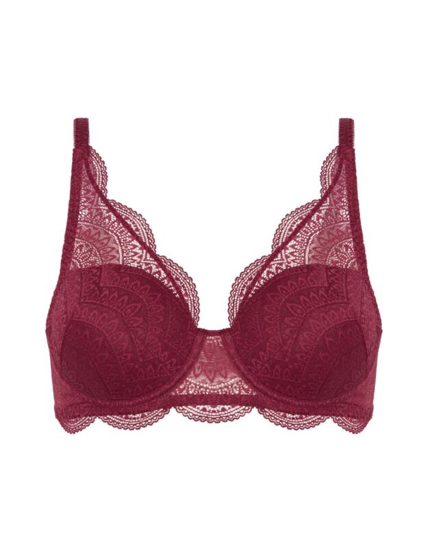 Simone Perele Karma Moulded Spacer Bra Spinel Red