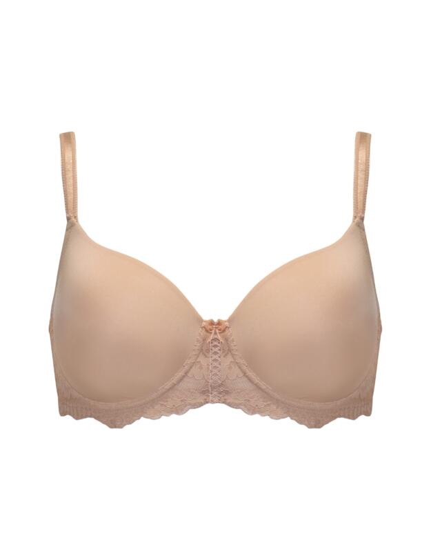 Pour Moi Fleur Balconette Bra Almond