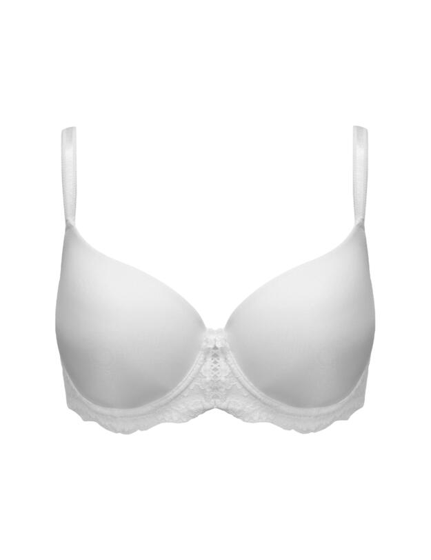 Pour Moi Fleur Balconette Bra White