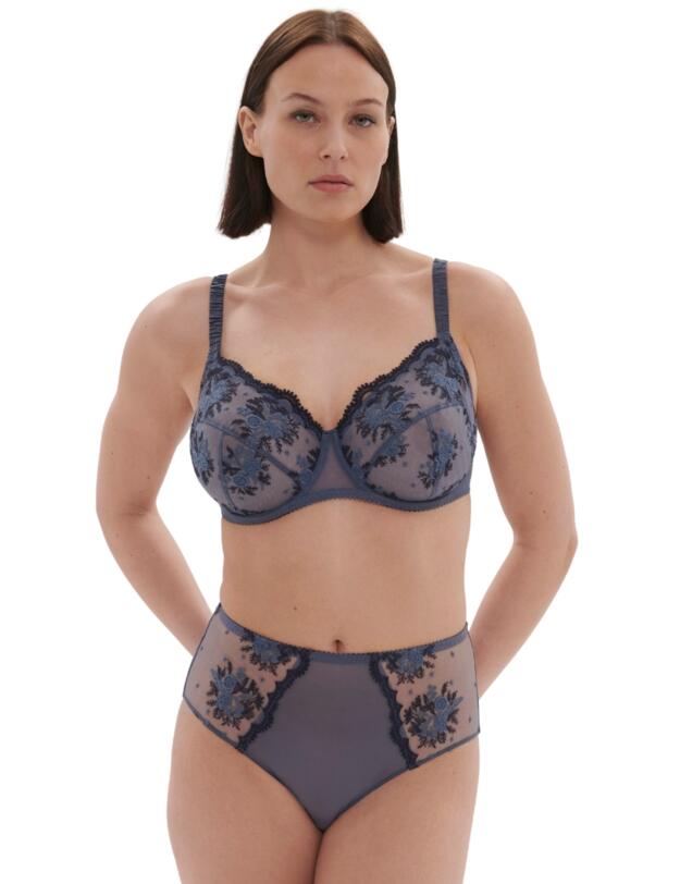 Simone Perele Intrigue Retro Brief Cinder Blue
