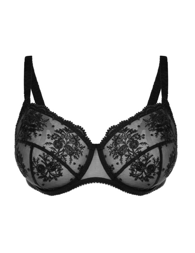 Simone Perele Intrigue Full Cup Support Bra Black