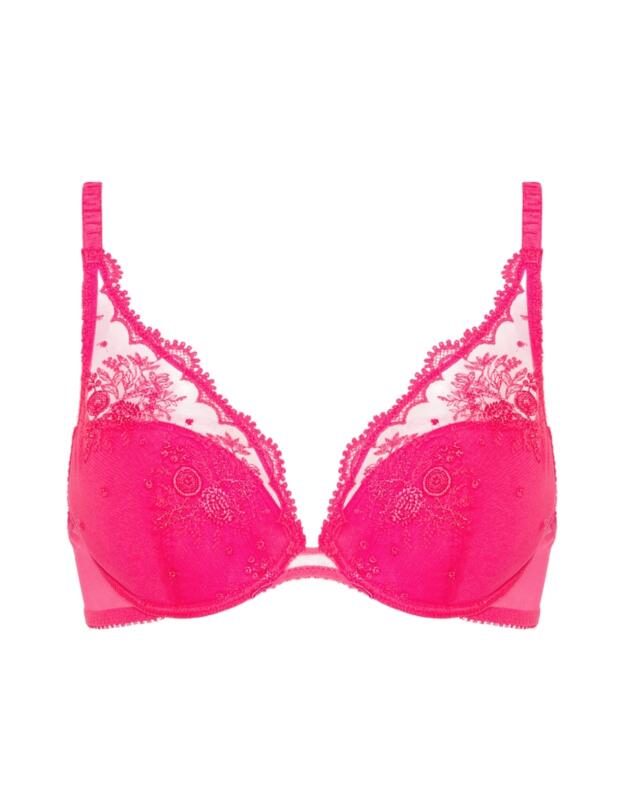 Simone Perele Intrigue Push-Up Bra Disco Pink