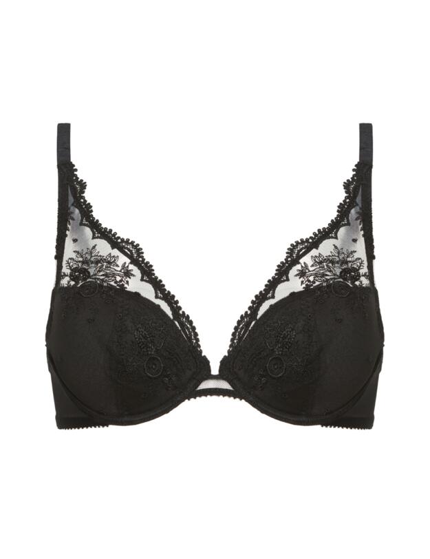 Simone Perele Intrigue Push-Up Bra Black
