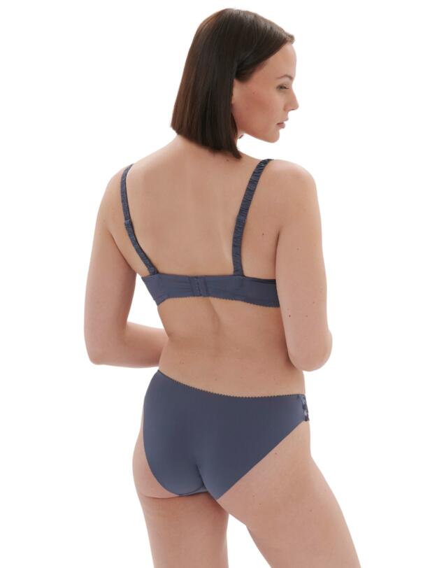 Simone Perele Intrigue Half Cup Bra Cinder Blue