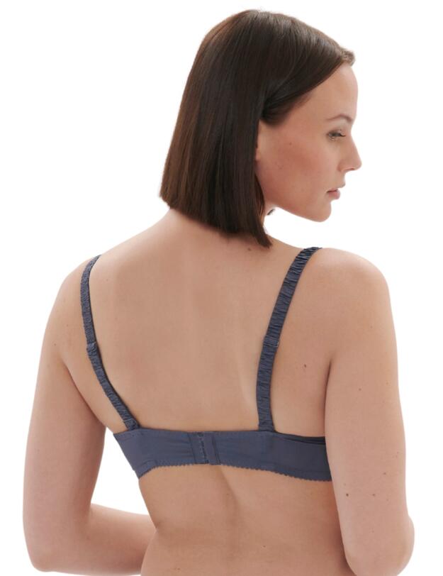 Simone Perele Intrigue Half Cup Bra Cinder Blue