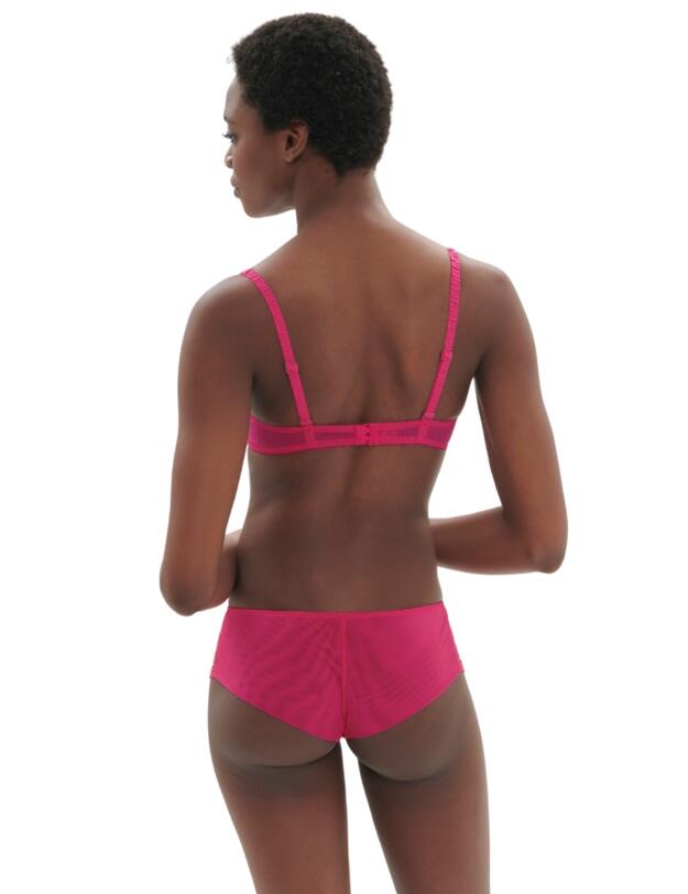 Simone Perele Intrigue Plunging Underwired Bra Disco Pink