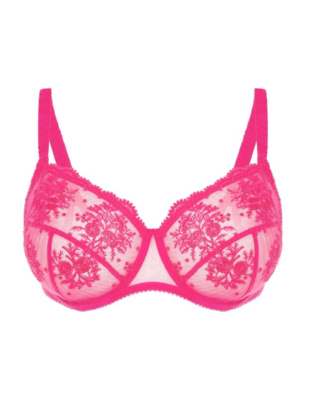 Simone Perele Intrigue Full Cup Support Bra Disco Pink