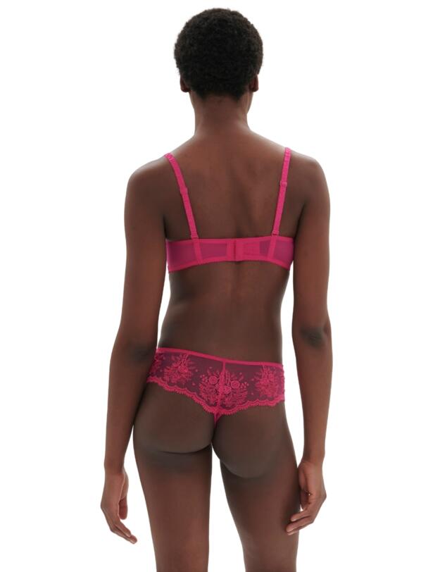 Simone Perele Intrigue Half Cup Bra Disco Pink