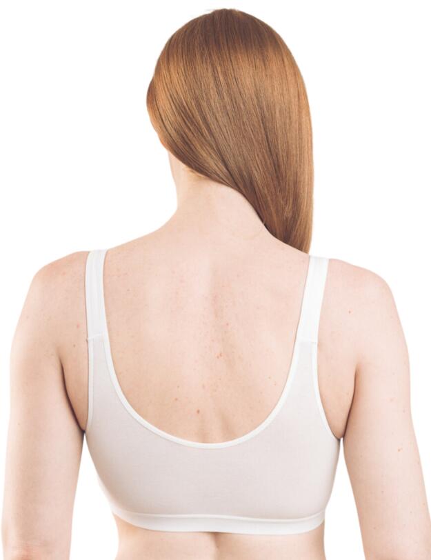Royce Comfi-Bra Front Fastening Bra White 
