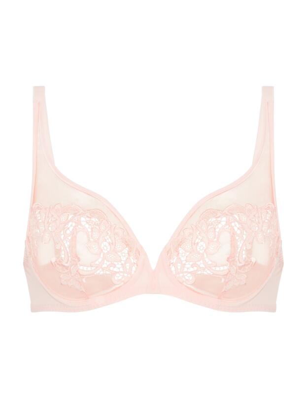 Simone Perele Saga Plunge Full Cup Bra Pink Nude
