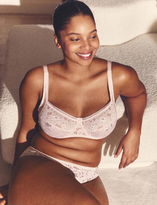 Simone Perele Festive Full Cup Bra Ballet Pink