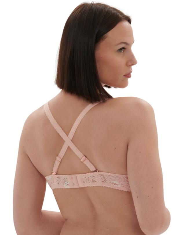 Simone Perele Festive Underwired Triangle Bra Ballet Pink
