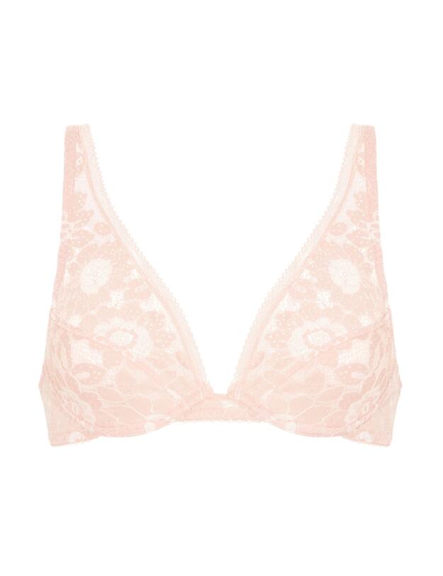 Simone Perele Festive Underwired Triangle Bra Ballet Pink