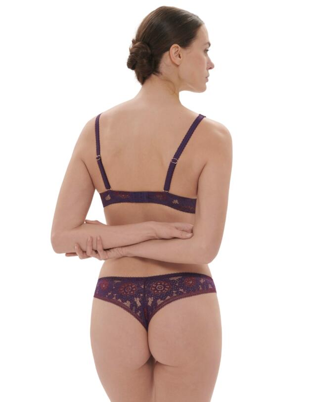 Simone Perele Festive Underwired Triangle Bra Euphoria Purple