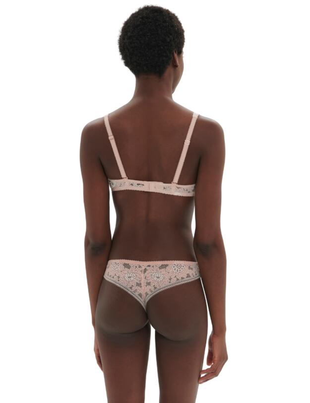 Simone Perele Festive Tanga Brief Ballet Pink