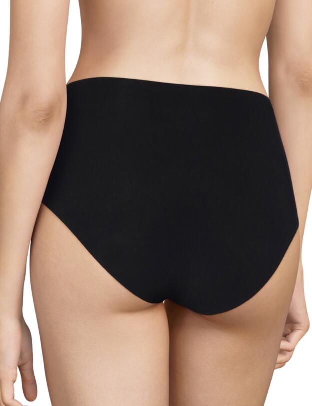 Chantelle Soft Stretch 3 Pack High Waist Brief Black