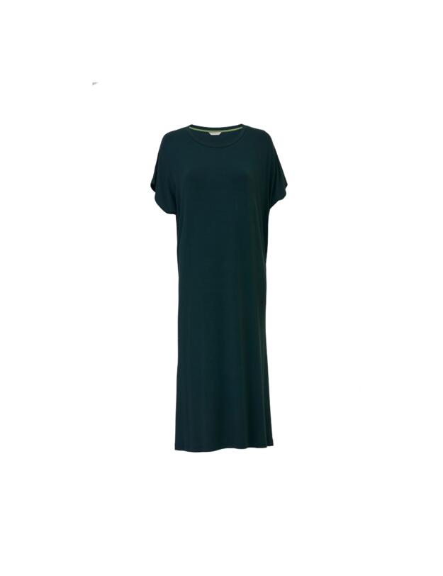 Cyberjammies Forrest Jersey Long Nightdress Dark Green