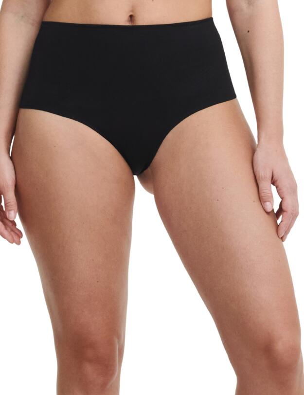 Chantelle Smooth Comfort Shapewear High Waist Thong Black