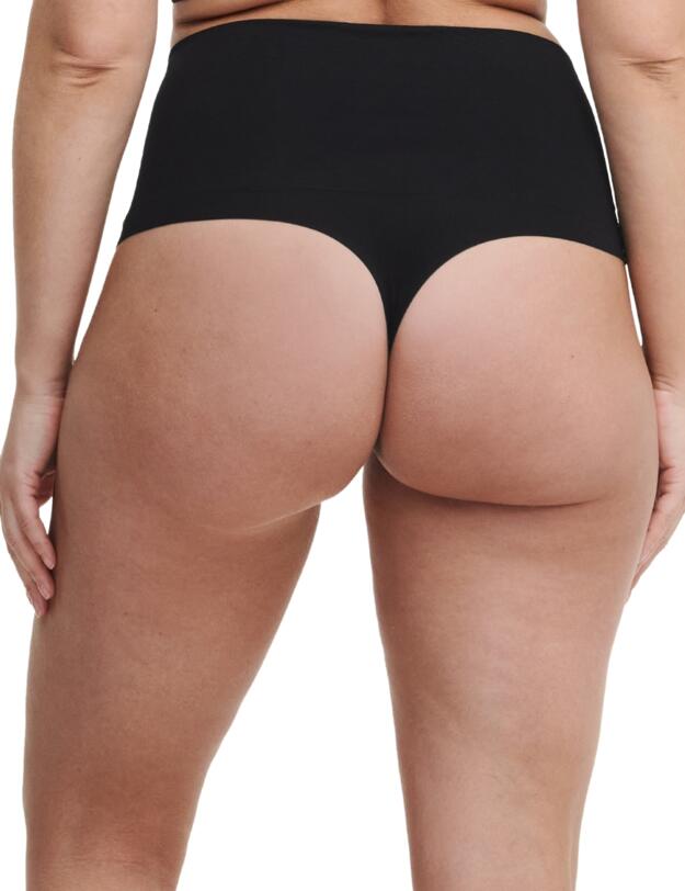 Chantelle Smooth Comfort Shapewear High Waist Thong Black