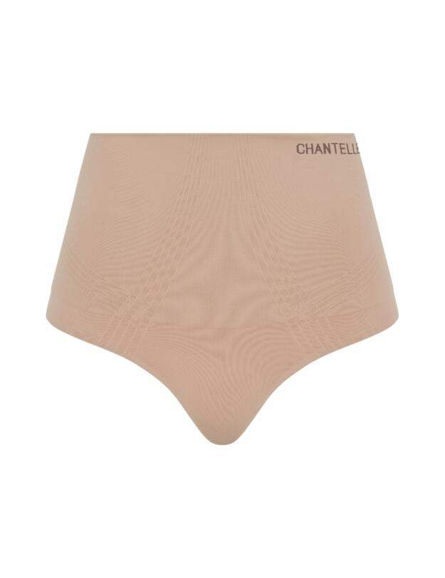 Chantelle Smooth Comfort Shapewear High Waist Thong Clay Nude