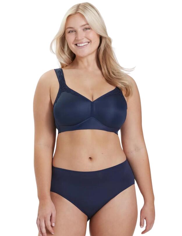 Miss Mary of Sweden Smoothly T-Shirt Bra Dark Blue 