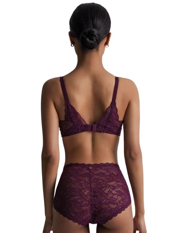 Aubade Rosessence Shoulder Plunge Bra Berry