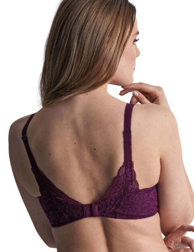  Aubade Rosessence Comfort Plunging Triangle Bra Berry