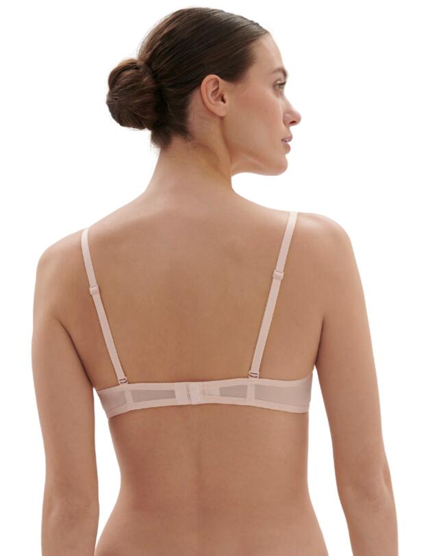 Simone Perele Singuliere Plunge Bra Petal Powder