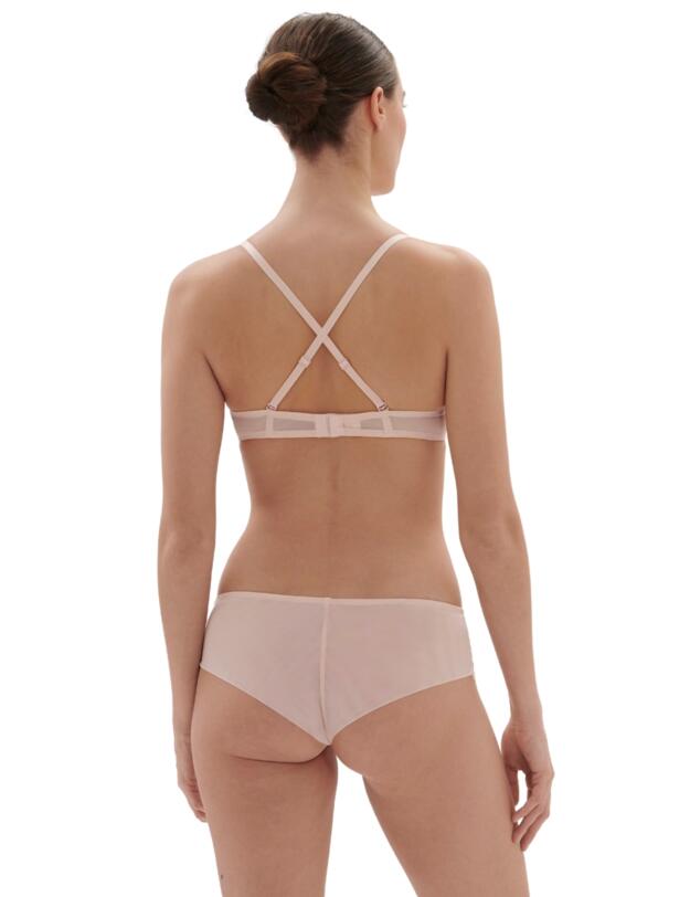 Simone Perele Singuliere Plunge Bra Petal Powder