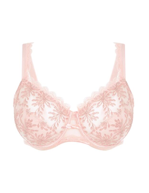 Simone Perele Singuliere Full Cup Bra Petal Powder