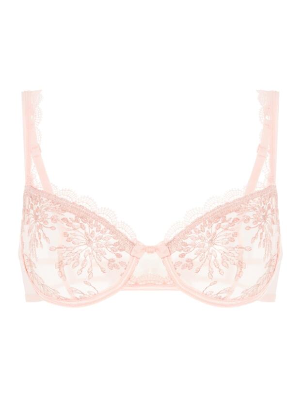 Simone Perele Singuliere Half Cup Bra Petal Powder