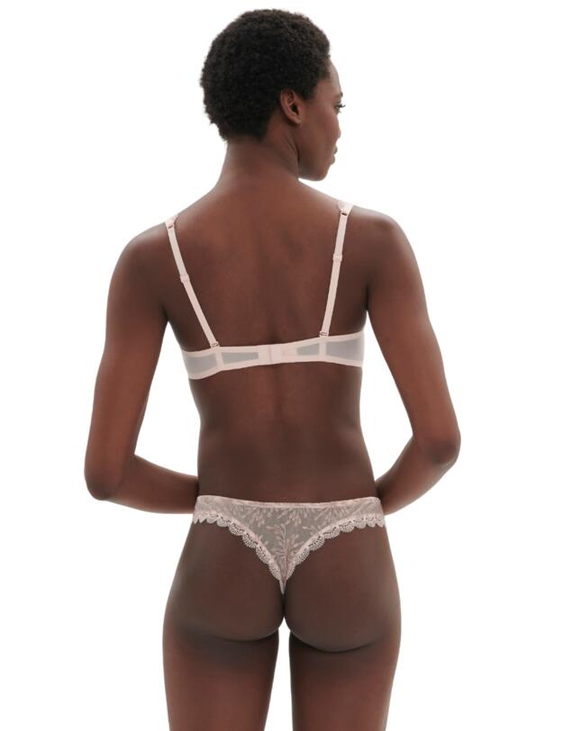 Simone Perele Singuliere Half Cup Bra Petal Powder