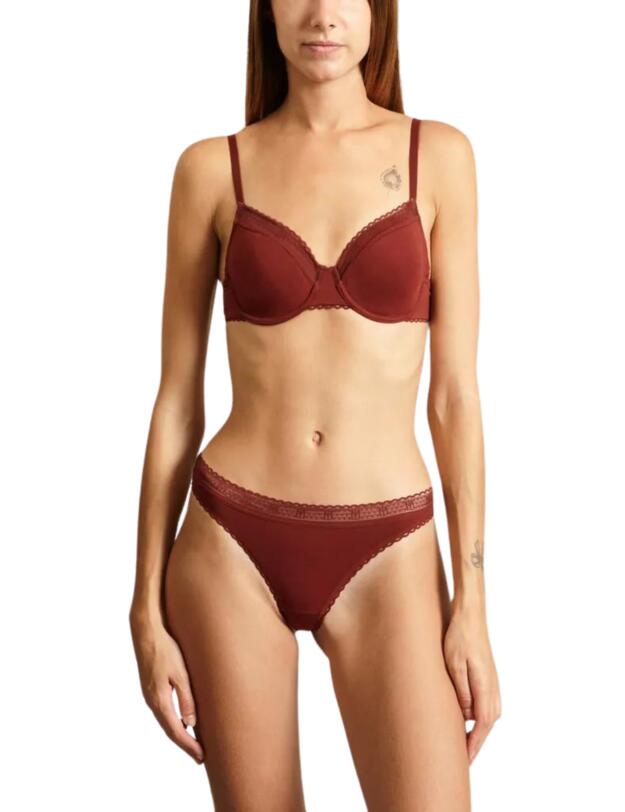 Maison Lejaby Le Petite Tanga Brief Rust