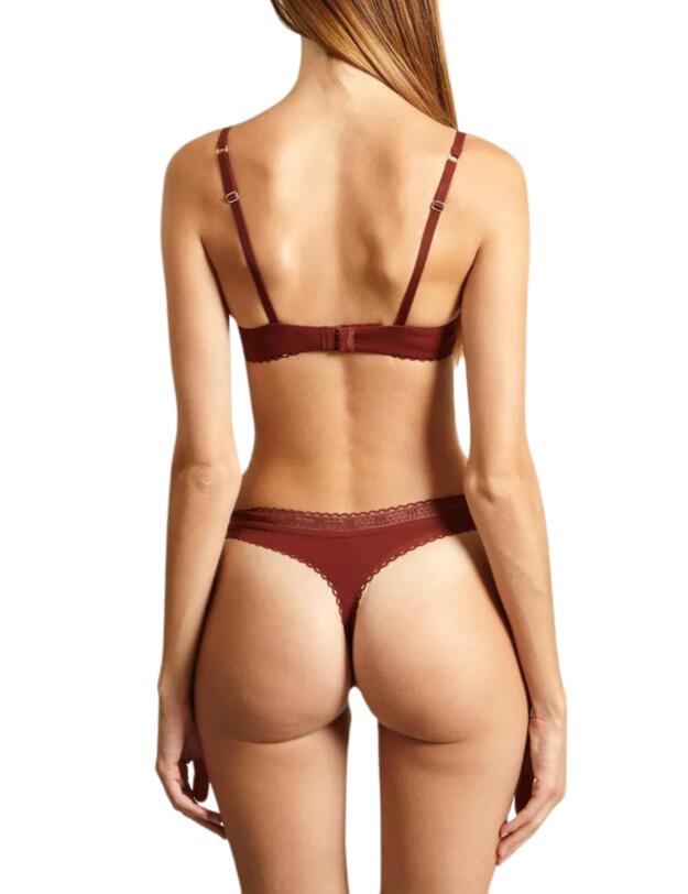 Maison Lejaby Le Petite Tanga Brief Rust