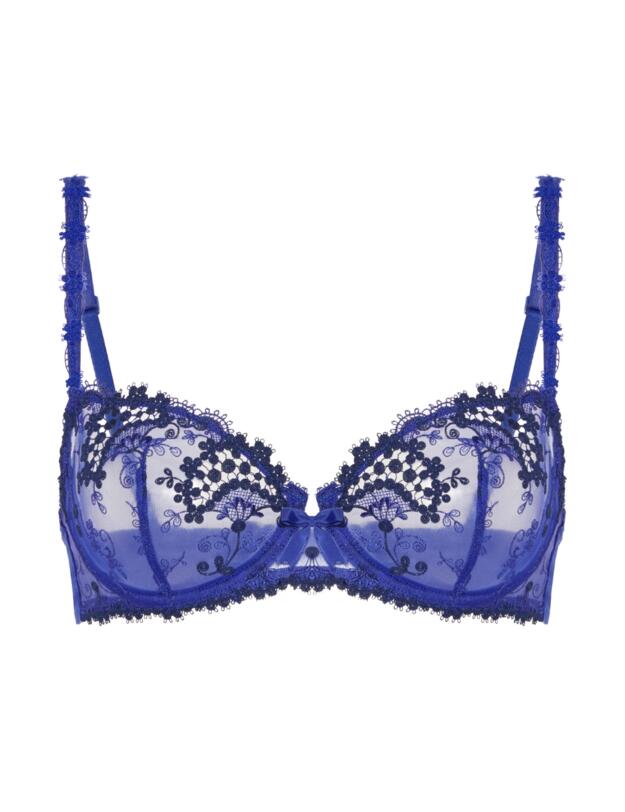 Simone Perele Wish Half Cup Bra Electric Blue