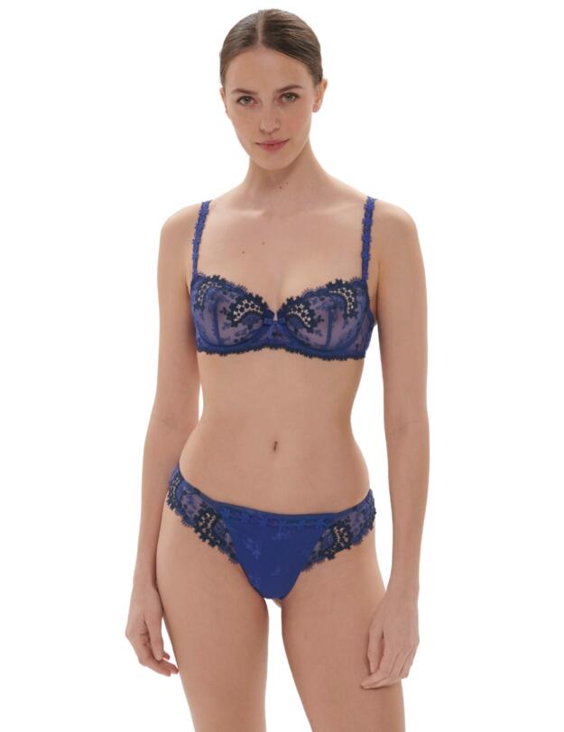 Simone Perele Wish Tanga Brief Electric Blue