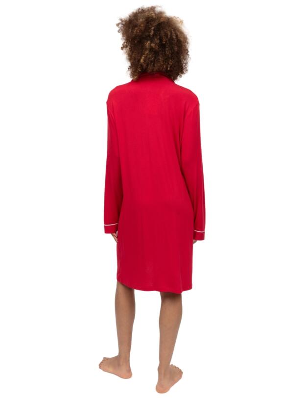 Cyberjammies Montana Revere Jersey Nightshirt Red