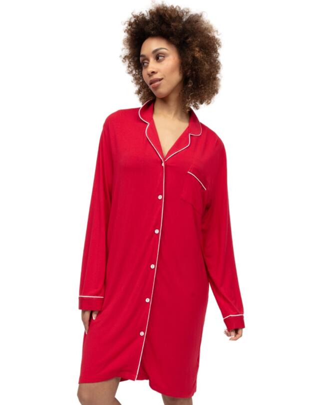 Cyberjammies Montana Revere Jersey Nightshirt Red