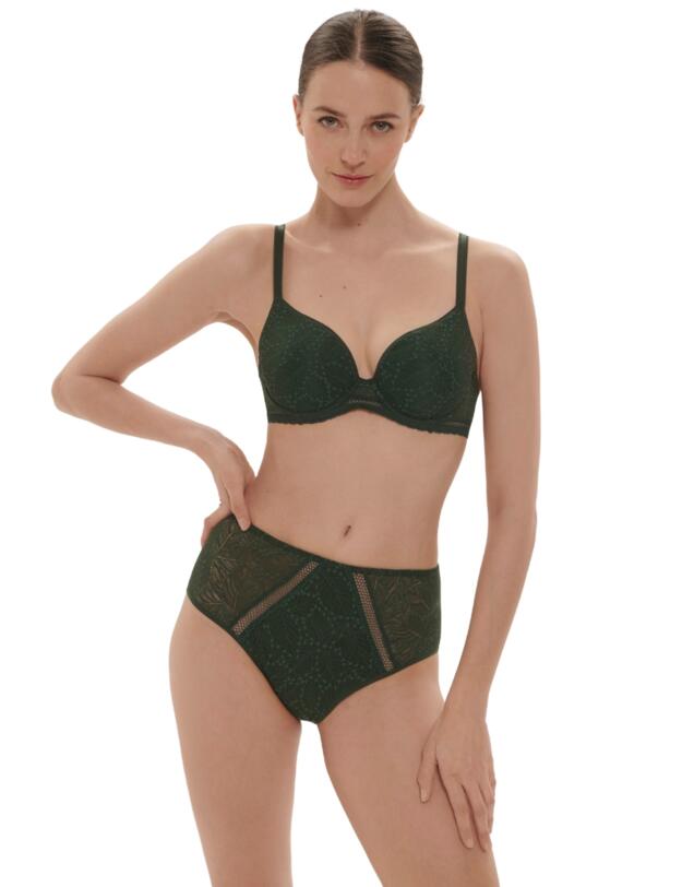 Simone Perele Comete Spacer Plunge Bra Icon Green