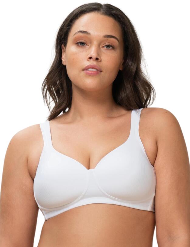 Triumph Modern Soft + Cotton Padded Bra White