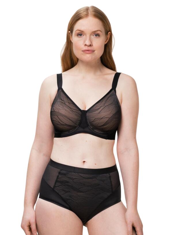 Triumph Airy Sensation W01 Minimiser Bra Black