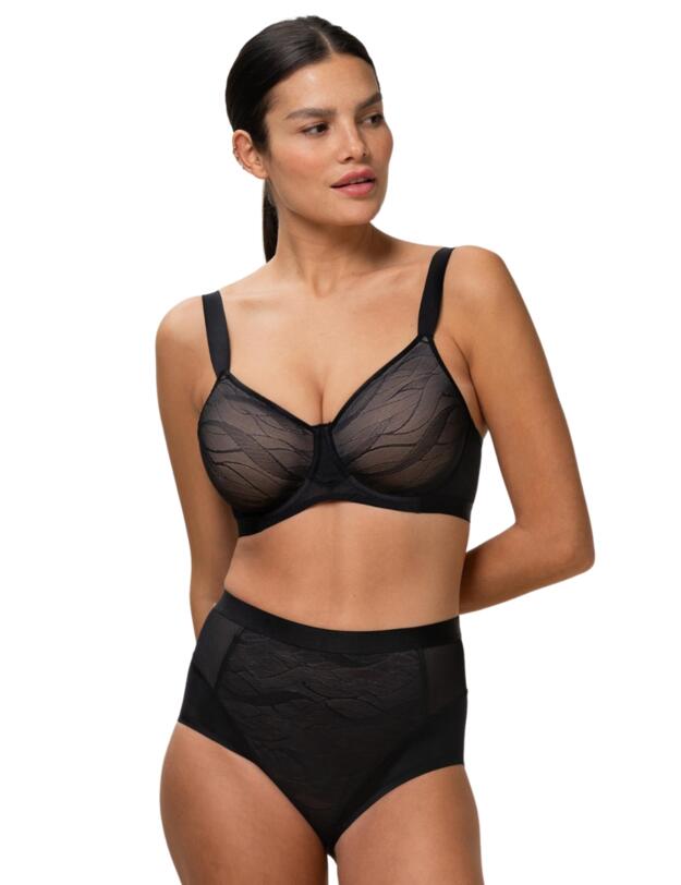 Triumph Airy Sensation W01 Minimiser Bra Black