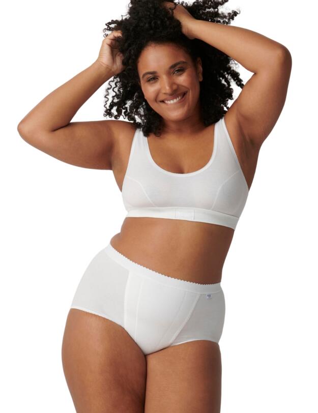 Sloggi Control Maxi Brief White