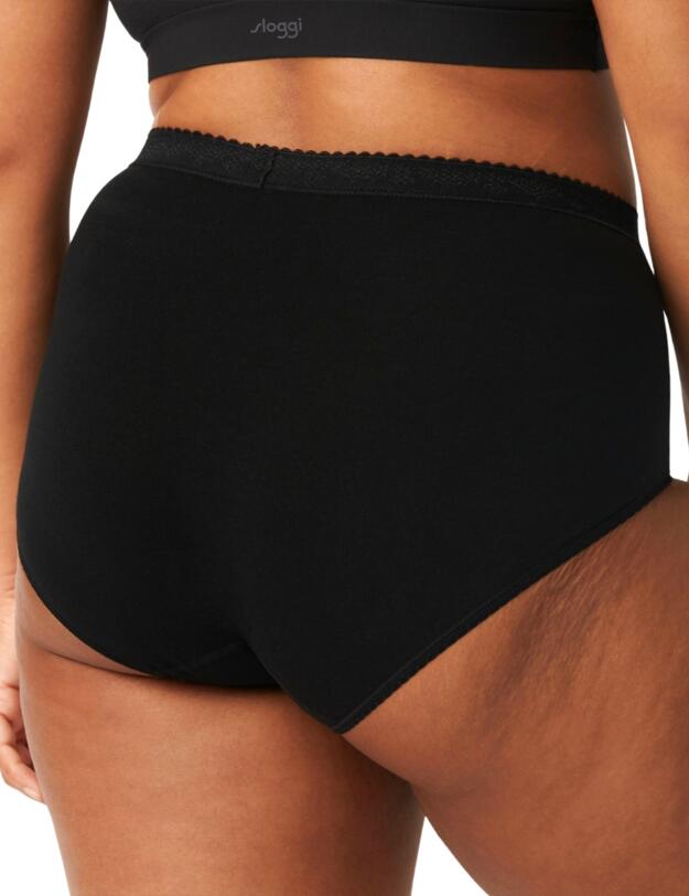 Sloggi Control Maxi Brief Black
