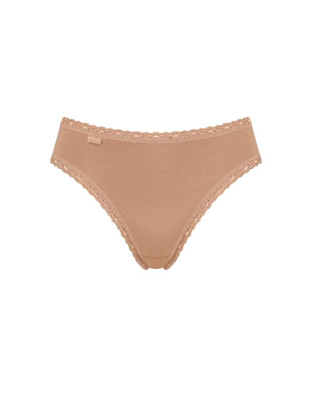 Sloggi 24/7 Cotton Lace Tai Brief 3 Pack Brush