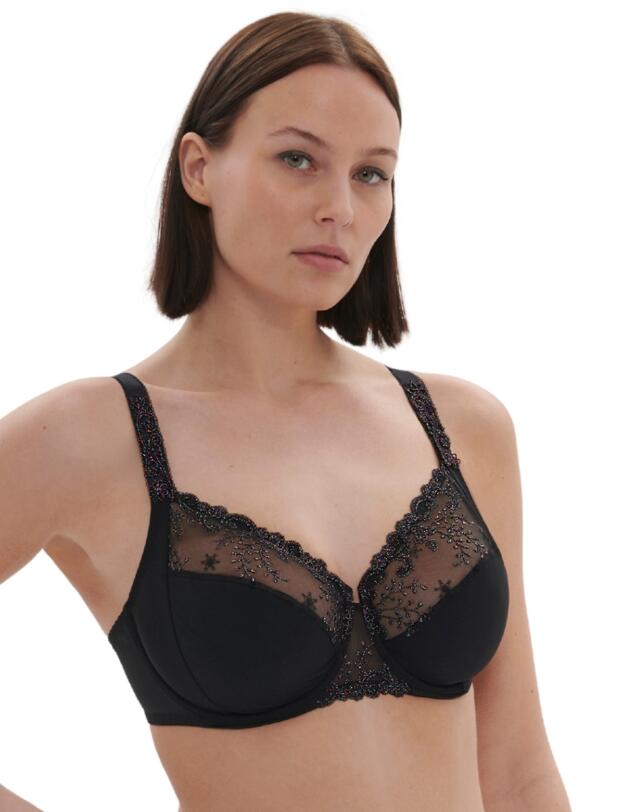 Simone Perele Delice Full Cup Support Bra Gem Black